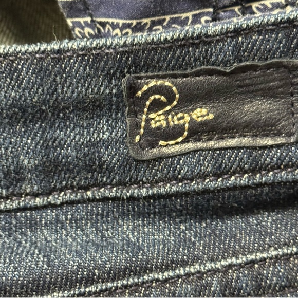 Paige Premium Denim Calabasas Super Low Rise Flare Jeans for Women - Picture 13 of 16